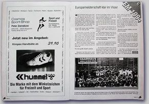 Click to see it big EM94, Handball-Zeitschrift 7-Meter
